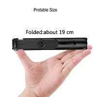 XT02 Selfie Stick with Tripod Stand, Mobile Desktop Live Telescopic Bracket Handheld Bluetooth Mini Portable-thumb2