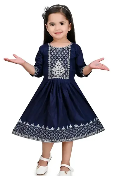 Stylish Rayon Dresses For Girls