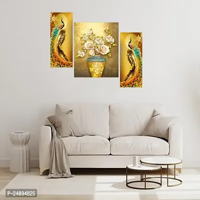 Premium Quality Designer With Frame Paintings Pack Of 3