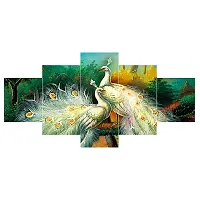 Premium Quality Designer With Frame Paintings Pack Of 5-thumb2