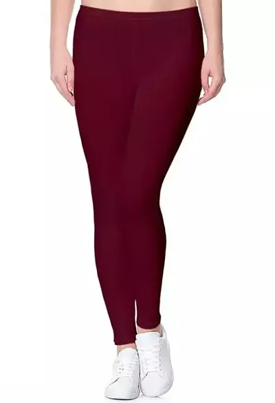 Solid Comfortable Jeggings for Women