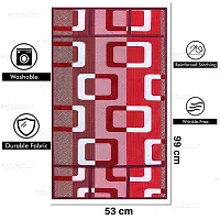 Brewel Swalloworld Designer Knitting Fridge Cover for Top Anti-Dust (21 X 39 Inches) (Red)-thumb1