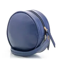 SACCI MUCCI women's sling bag or round sling bag for women (Navy Blue)-thumb2