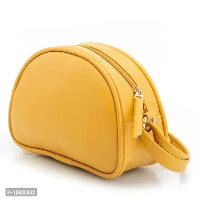 SACCI MUCCI Women's Sling Bag or Women's Cross-body Bags - (Mustard)-thumb3