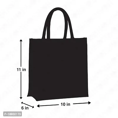 H&B Jute Tiffin bag – lunch bag for office, lunch bags for women, lunch bags for men, Jute bag for lunch, lunch box bags – ZIP, BOTTLE HOLDER – D. Line (1 Bag - Green)-thumb5