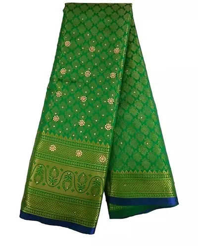 kanjeevaram silk saree with stone work