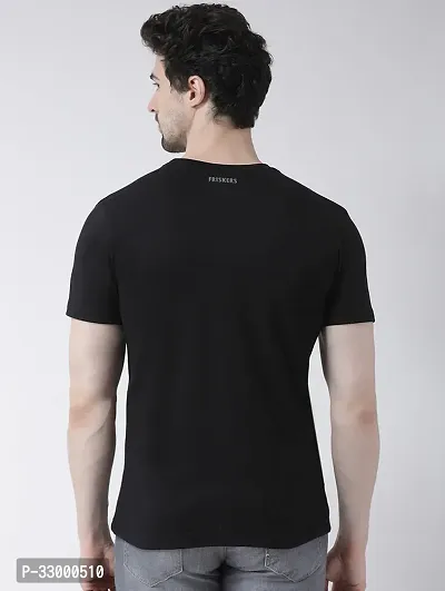 Comfortable Multicoloured Cotton Blend Tees For Men-thumb3