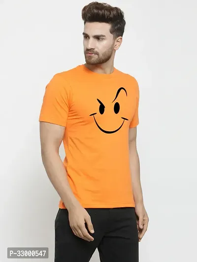 Comfortable Multicoloured Cotton Blend Tees For Men-thumb2