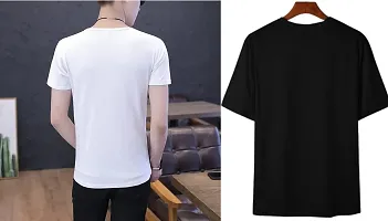 Comfortable Multicoloured Polyester Tees For Men-thumb1