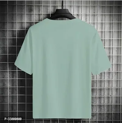 Comfortable Green Polyester Tees For Men-thumb2