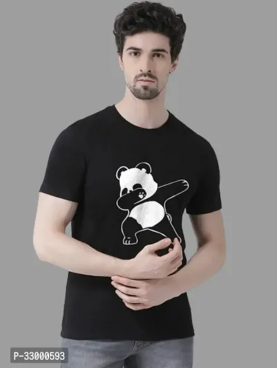 Comfortable Multicoloured Cotton Blend Tees For Men-thumb0