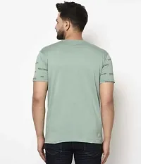 Comfortable Green Polyester Tees For Men-thumb1