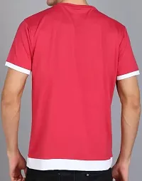 Comfortable Multicoloured Cotton Blend Tees For Men-thumb1