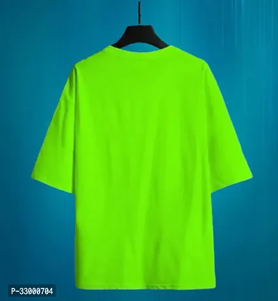 Comfortable Green Polyester Tees For Men-thumb2