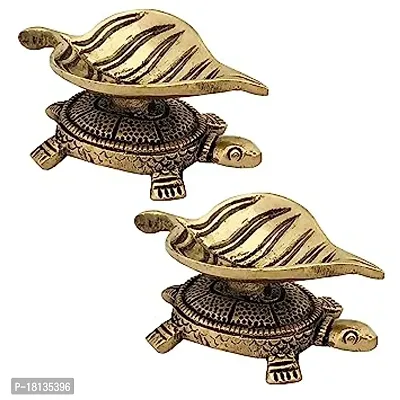 Turtle Leaf Vilakku Brass Diya Indian Diwali Oil Lamp Pooja Light Puja Decorations Mandir Decoration Items Handmade Table Home Backdrop Decor Lamps Decorative Tortoise  Gold