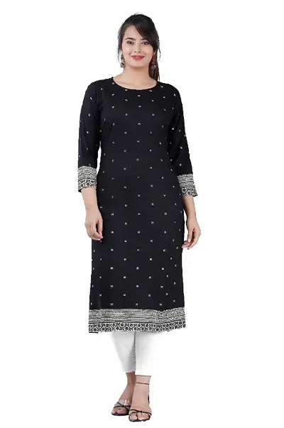 Fancy rayon Straight kurta