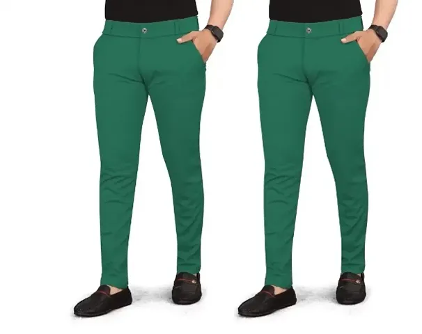 Must Have Cotton Spandex Casual Trousers 