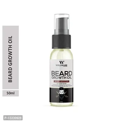WELLWARE Beard Booster  Hair Growth Oil ,Moustache for Men with 21 Vital ingredients Hair Oil  (45ml)
