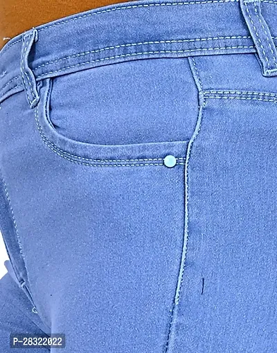 1 Button denim jeans girls and women-thumb3
