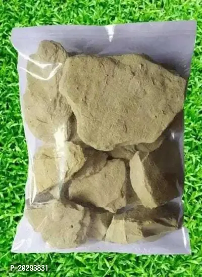 G.L.T. Multani Mitti Stone lumps Pure Herbal Mitti Stone Form/ Mitti (Herbal), Original and Pure clay Natural mitti, Fullers earth , Face pack, mitti stone, 100% pure, No chemicals, (1Kg)-thumb0