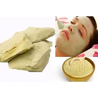 G.L.T. Multani Mitti Stone lumps Pure Herbal Mitti Stone Form/ Mitti (Herbal), Original and Pure clay Natural mitti, Fullers earth , Face pack, mitti stone, 100% pure, No chemicals, (1Kg)-thumb1