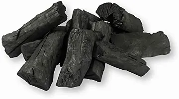 G.L.T. Wood Charcoal for Barbecue/Angeethi (Use in Odor Remover for Home, Kitchen  Garden) 1kg-thumb1