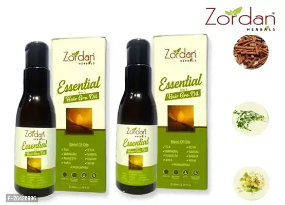 Zordan Herbals Hair Growth Oil- 200 ml Each, Pack Of 2