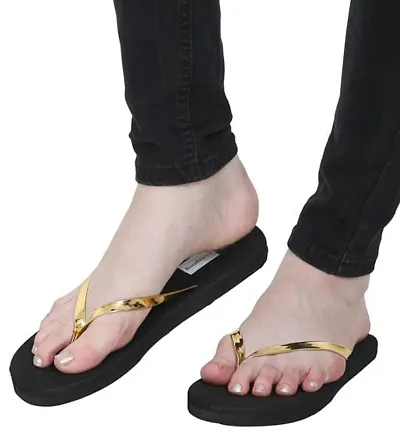 Elegant Rubber Solid Slippers For Women