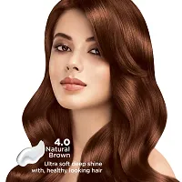 Nisha Natural Brown Hair Cr?me Colour For Women Men Ammonia Free Hair Colour Natural Brown Hair Colour 100% Grey Coverage Long Lasting With Henna Extracts For Hair Care Pack of 2 ?-thumb3