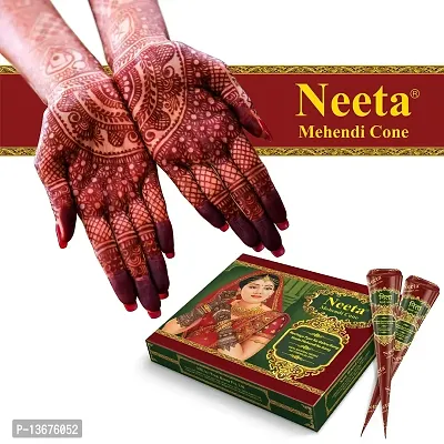 Neeta Natural Henna Mehandi Cone-thumb3