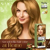 Neeta Professional Pro Fashion Color Kit Permanent Hair Color Honey Blonde 7.3-thumb1