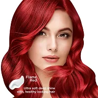 Nisha Creme Hair Color (60g + 60ml + 18ml Conditioner for Each) Combo Pack of Natural Black & Flame Red-thumb4