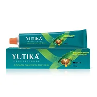 Yutika Professional Creme Hair Color 100gm Light Ash Cool Brown 5.17-thumb2