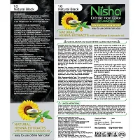 Nisha Cr?me Hair Color (60gm + 60ml + 18ml Conditioner for Each) Combo Pack of Natural Black  Chocolate Brown ?-thumb3