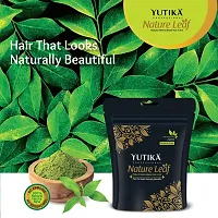 Yutika Professional Nature Leaf Henna Based Hair Color Natural Black With Henna Herbs (Pack of 3, 30 grams each)-thumb3