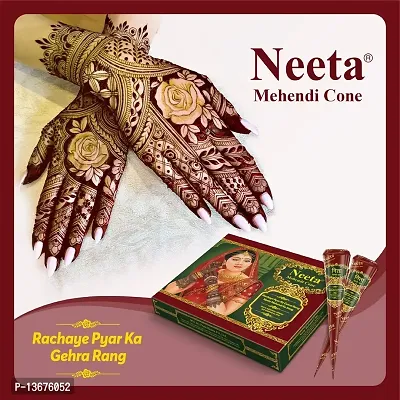 Neeta Natural Henna Mehandi Cone-thumb5