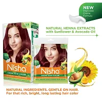 Nisha Creme Hair Color Combo Pack of Burgundy 120gm Jumbo + 40gm Sachet Pack ?-thumb4