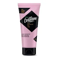 Nisha Cosglam Semi Permanent Hair Color for Unisex, Infused Conditioner, Glossy Finish, No Ammonia, No Peroxide & Non Oxidative, Vegan Highlights Hair Dye 120g #11 Soft Pink (Light Pink)-thumb1