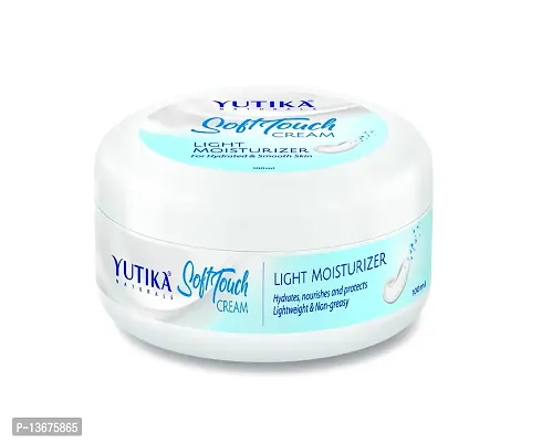 Yutika Naturals Soft Touch Light Moisturizer Cream, White