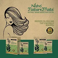 Nisha Nature Mate Henna Based Hair Color Powder Without Ammonia Natural Hair Color-thumb4