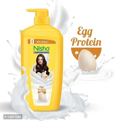 Nisha Egg Protein Shampoo For Strong & Smooth Hair, 650 ML-thumb3