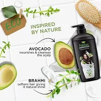 Nisha Avocado  Brahmi Shampoo For Strong and Shiny Hair, 650 ML-thumb2