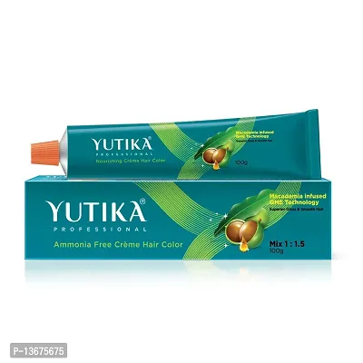 Yutika Professional Creme Hair Color 100gm Light Beige Blonde 8.13-thumb3