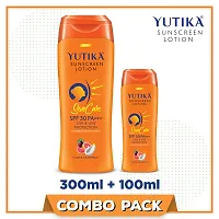 Yutika Sunscreen Lotion SPF 30 PA+++ with UVA  UVB Protection, Sunscreen for Women and Men, Sun Sun Cream for All Skin Types-thumb1