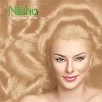 Nisha Cream Hair Color Rich Bright Long Lasting Hair Colouring For Ultra Soft Deep Shine 100% Grey Coverage Conditioning With Natural Herbs Ultra Blonde and Cherry Red (Pack of 2) ?-thumb3