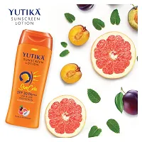 Yutika Sunscreen Lotion SPF 30 PA+++ with UVA & UVB Protection, Sunscreen for Women and Men, Sun Cream for All Skin Types - 300ml-thumb4