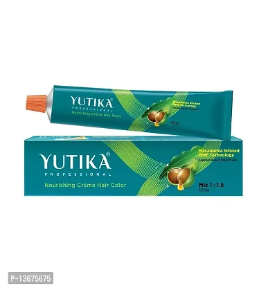 Yutika Professional Creme Hair Color 100gm Light Beige Blonde 8.13