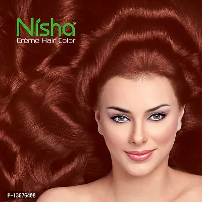 Nisha Hair Color Cream No Ammonia Formula + Pack of ...-thumb4