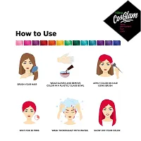 Nisha Cosglam Semi Permanent Hair Color for Unisex, Infused Conditioner, Glossy Finish, No Ammonia, No Peroxide & Non Oxidative, Vegan Highlights Hair Dye 120g #23 Valentine Red-thumb3