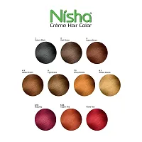 Nisha Cream Hair Color Rich Bright Long Lasting Hair Colouring For Ultra Soft Deep Shine 100% Grey Coverage Conditioning With Natural Herbs Dark Blonde (Pack of 6)-thumb4